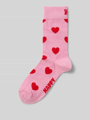 Skarpety z dodatkiem streczu model ‘Heart’ Happy Socks