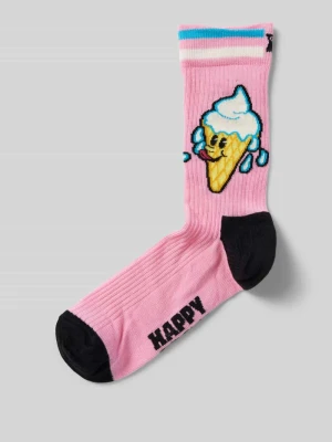 Zdjęcie produktu Skarpety z dodatkiem streczu model ‘Ice Cream’ Happy Socks