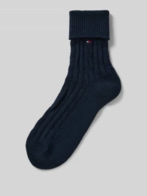 Skarpety z dzianiny z dodatkiem wełny Tommy Hilfiger