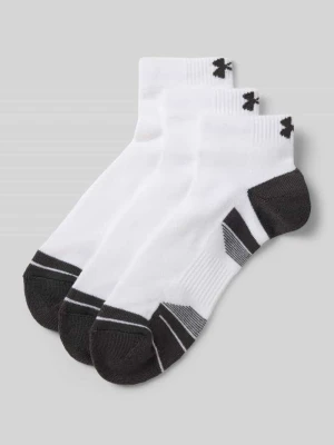 Skarpety z elastycznym pasem w zestaw 3 szt. Under Armour Biały