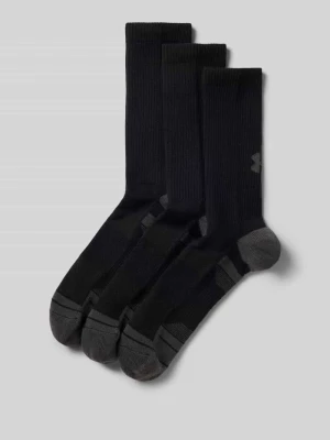 Skarpety z elastycznym pasem w zestaw 3 szt. Under Armour czarny