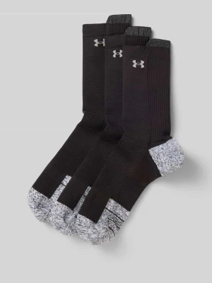 Skarpety z elastycznym pasem w zestaw 3 szt. Under Armour czarny