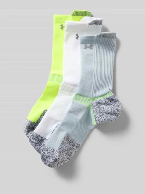 Skarpety z elastycznym pasem w zestaw 3 szt. Under Armour Niebieski