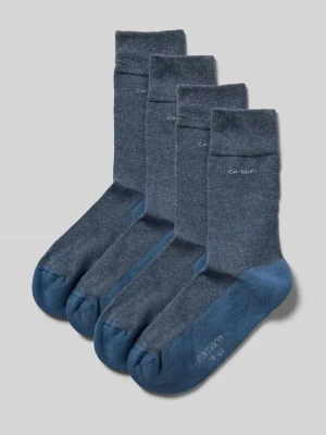 Skarpety z elastycznym wykończeniem w Zestaw 4 szt. CAMANO