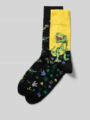 Skarpety z elastycznymi, prążkowanymi ściągaczami w zestawie 2 szt. Christian Berg Men