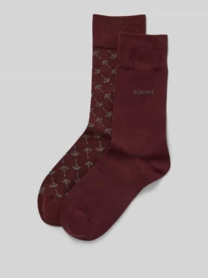 Skarpety z elastycznymi, prążkowanymi ściągaczami w zestawie 2 szt. JOOP! Collection