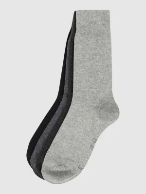 Skarpety z elastycznymi, prążkowanymi ściągaczami w zestawie 6 szt. s.Oliver RED LABEL