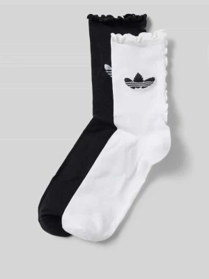 Skarpety z falistym wykończeniem w zestawie 2 szt. adidas Originals