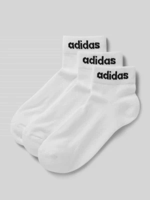 Skarpety z haftem z logo w zestawie 3 szt. adidas Sportswear