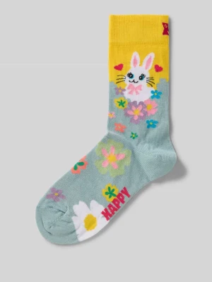 Skarpety z Mieszanka bawełny Model 'EASTER BUNNY' Happy Socks