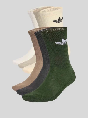 skarpety z mieszanka bawełny w zestaw 6 par adidas Originals Beżowy