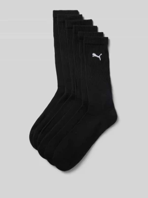 skarpety z mieszanka bawełny w zestaw 6 par Puma Czarny