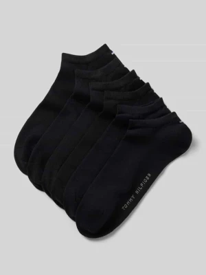 skarpety z mieszanka bawełny w zestaw 6 par Tommy Hilfiger Czarny