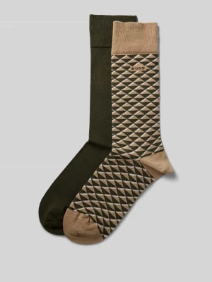 Skarpety z mieszanki bawełny w zestawie 2 szt. Boss