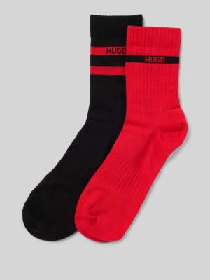 Skarpety z mieszanki bawełny w zestawie 2 szt. HUGO