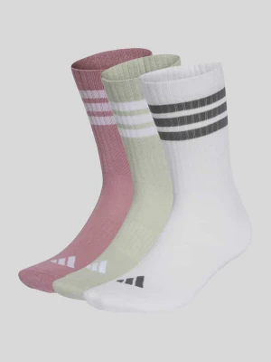 Skarpety z mieszanki bawełny w zestawie 3 szt. Adidas