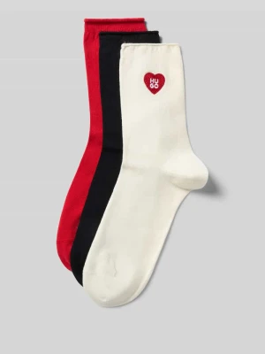 skarpety z mieszanki bawełny w zestawie 3 szt. HUGO