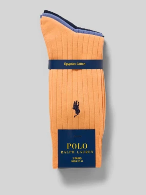 Skarpety z mieszanki bawełny w zestawie 3 szt. Polo Ralph Lauren Underwear