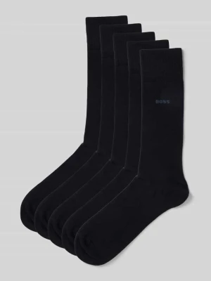 Skarpety z mieszanki bawełny w zestawie 5 szt. Boss
