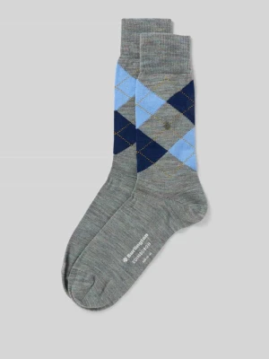 Skarpety z mieszanki żywej wełny model ‘EDINBURGH’ Burlington