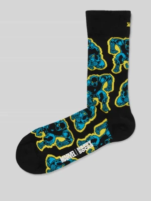 Skarpety z nadrukiem Marvel™ model ‘Black Panther’ Happy Socks