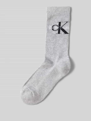 Skarpety z nadrukiem z logo CK Calvin Klein