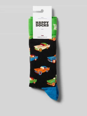 Skarpety z nadrukiem z logo Happy Socks