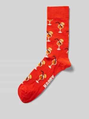 Skarpety z nadrukiem z logo Happy Socks