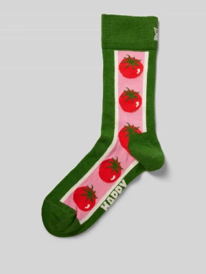 Skarpety z nadrukiem z logo Happy Socks