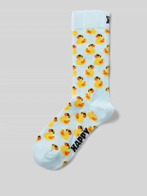 Skarpety z nadrukiem z logo Happy Socks