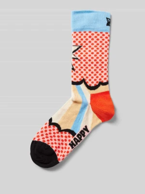 Skarpety z nadrukiem z logo Happy Socks