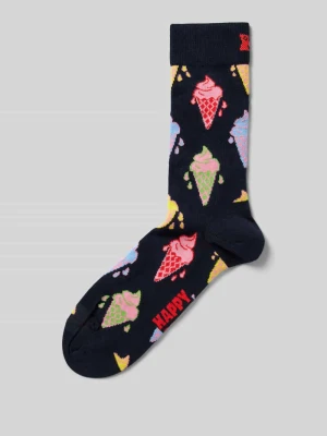 Skarpety z nadrukiem z logo Happy Socks