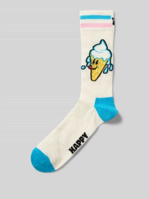 Skarpety z nadrukiem z logo Happy Socks