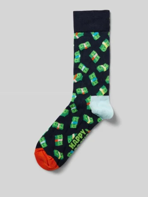 Skarpety z nadrukiem z logo Happy Socks