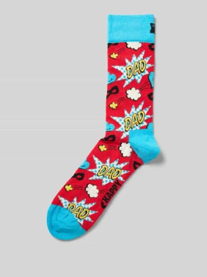 Skarpety z nadrukiem z logo Happy Socks