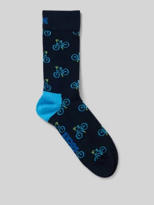 Skarpety z nadrukiem z logo Happy Socks