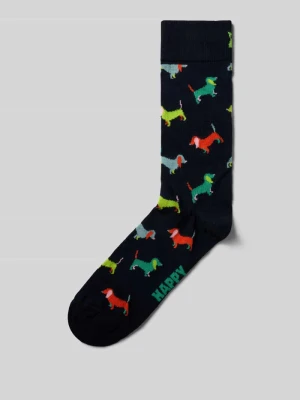 Skarpety z nadrukiem z logo Happy Socks