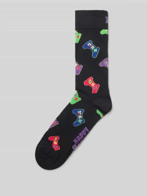 Skarpety z nadrukiem z logo Happy Socks
