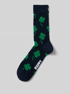 Skarpety z nadrukiem z logo i motywem model ‘Big Luck’ Happy Socks