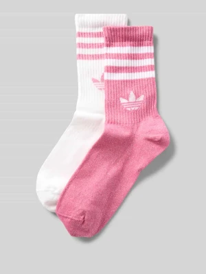 Skarpety z nadrukiem z logo w zestawie 2 szt. adidas Originals