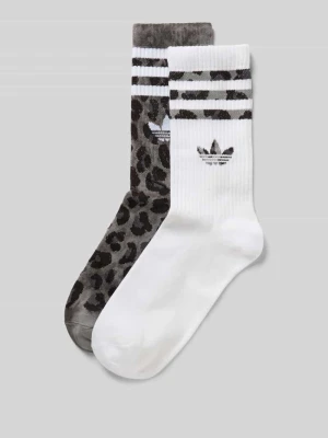 Skarpety z nadrukiem z logo w zestawie 2 szt. adidas Originals