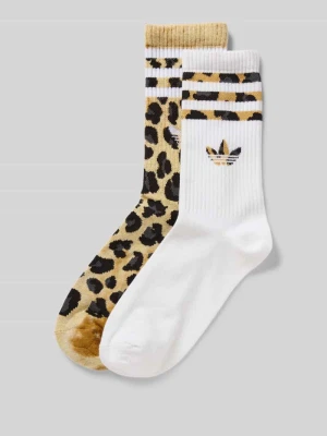 Skarpety z nadrukiem z logo w zestawie 2 szt. adidas Originals