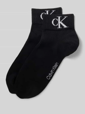 Skarpety z nadrukiem z logo w zestawie 2 szt. Calvin Klein Jeans