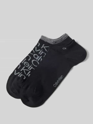 Skarpety z nadrukiem z logo w zestawie 2 szt. CK Calvin Klein