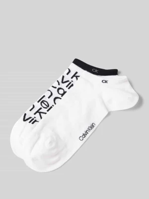 Skarpety z nadrukiem z logo w zestawie 2 szt. CK Calvin Klein