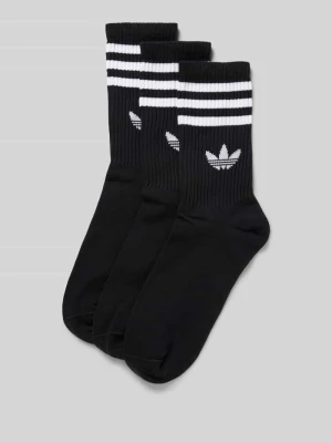 Skarpety z nadrukiem z logo w zestawie 3 szt. adidas Originals