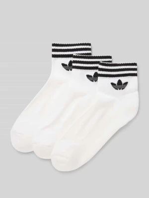 Skarpety z nadrukiem z logo w zestawie 3 szt. adidas Originals