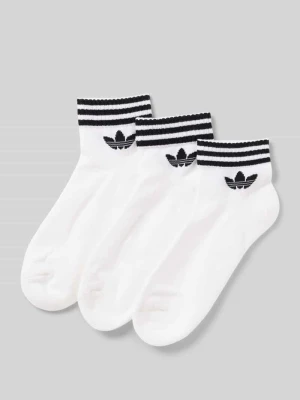 Skarpety z nadrukiem z logo w zestawie 3 szt. adidas Originals