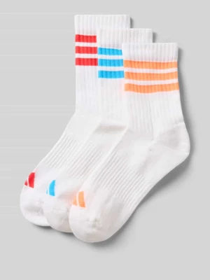 Skarpety z nadrukiem z logo w zestawie 3 szt. adidas Sportswear