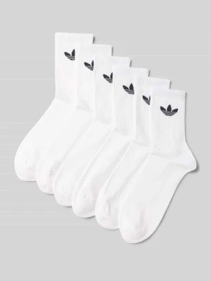 Skarpety z nadrukiem z logo w zestawie 6 szt. adidas Originals